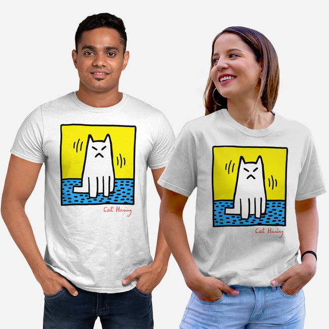 Cat Haring-Unisex-Basic-Tee-vp021