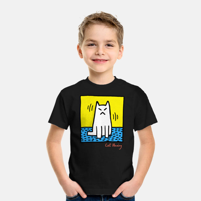 Cat Haring-Youth-Basic-Tee-vp021