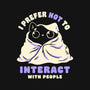 I Prefer Not To Interact With People-Unisex-Kitchen-Apron-koalastudio
