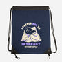 I Prefer Not To Interact With People-None-Drawstring-Bag-koalastudio