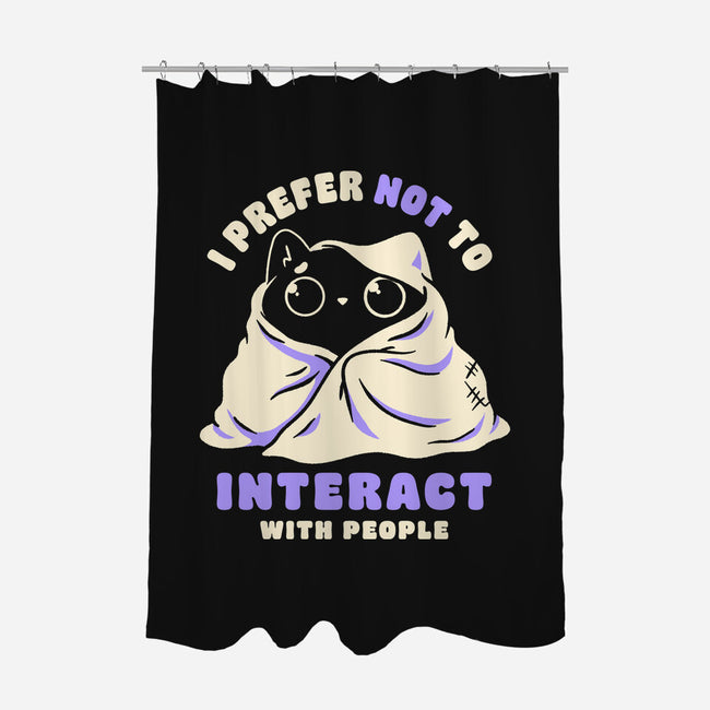 I Prefer Not To Interact With People-None-Polyester-Shower Curtain-koalastudio