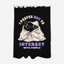 I Prefer Not To Interact With People-None-Polyester-Shower Curtain-koalastudio