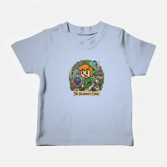 The Ocarinas Curse-Baby-Basic-Tee-Millersshoryotombo
