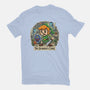 The Ocarinas Curse-Womens-Fitted-Tee-Millersshoryotombo