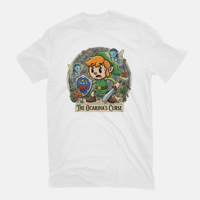 The Ocarinas Curse-Womens-Fitted-Tee-Millersshoryotombo