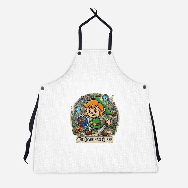 The Ocarinas Curse-Unisex-Kitchen-Apron-Millersshoryotombo