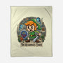 The Ocarinas Curse-None-Fleece-Blanket-Millersshoryotombo