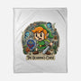 The Ocarinas Curse-None-Fleece-Blanket-Millersshoryotombo