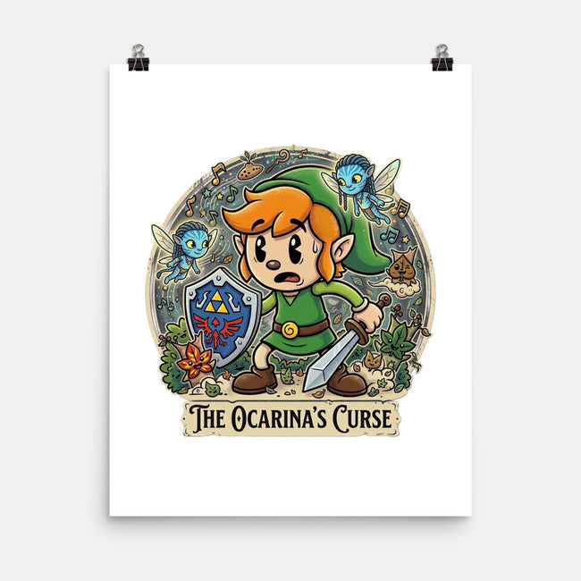 The Ocarinas Curse-None-Matte-Poster-Millersshoryotombo