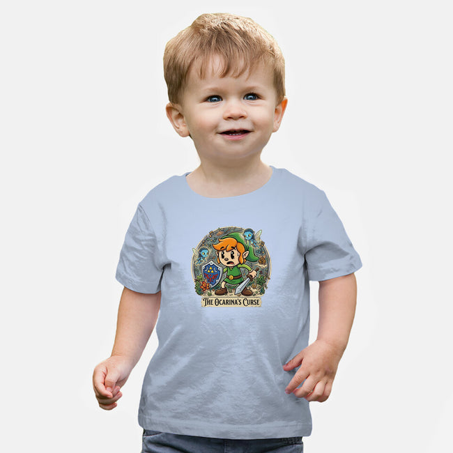 The Ocarinas Curse-Baby-Basic-Tee-Millersshoryotombo