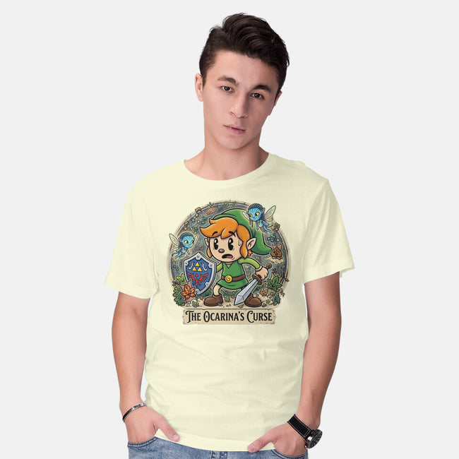 The Ocarinas Curse-Mens-Basic-Tee-Millersshoryotombo