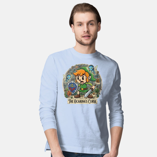 The Ocarinas Curse-Mens-Long Sleeved-Tee-Millersshoryotombo