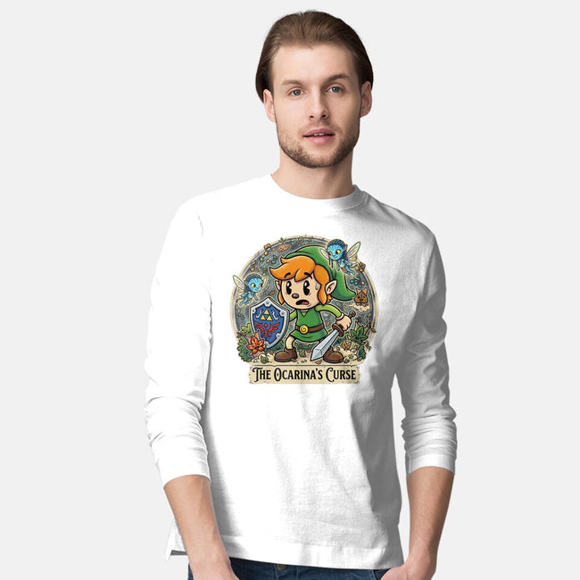 The Ocarinas Curse-Mens-Long Sleeved-Tee-Millersshoryotombo