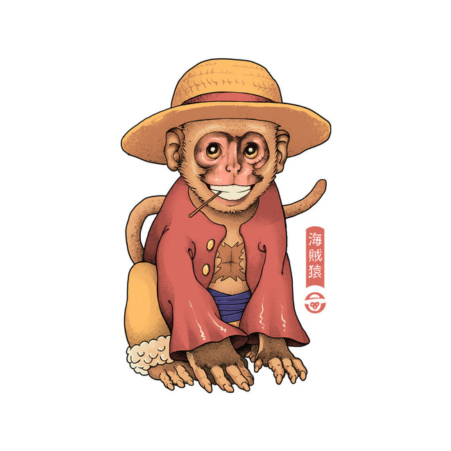 Monkey Pirate King-None-Polyester-Shower Curtain-vp021