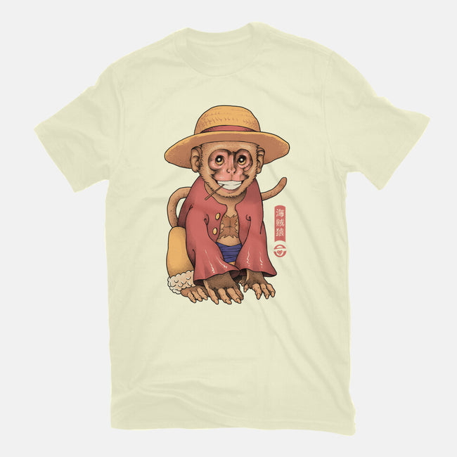 Monkey Pirate King-Mens-Premium-Tee-vp021