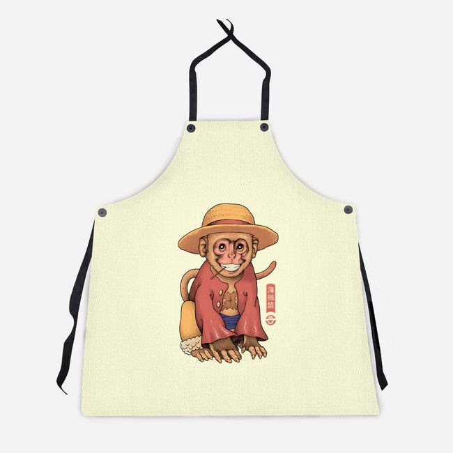 Monkey Pirate King-Unisex-Kitchen-Apron-vp021