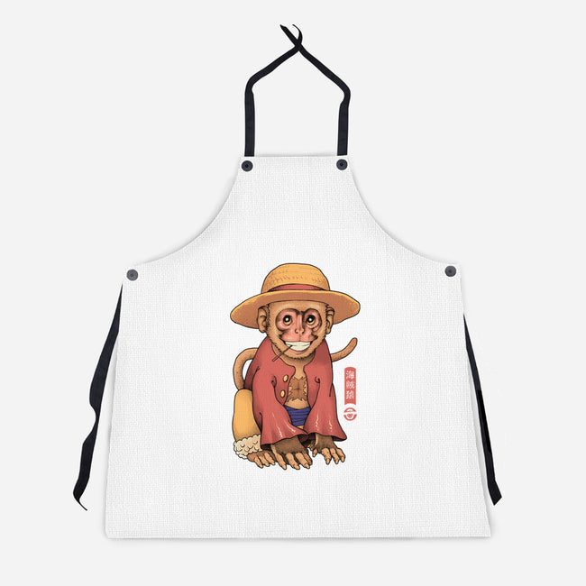 Monkey Pirate King-Unisex-Kitchen-Apron-vp021