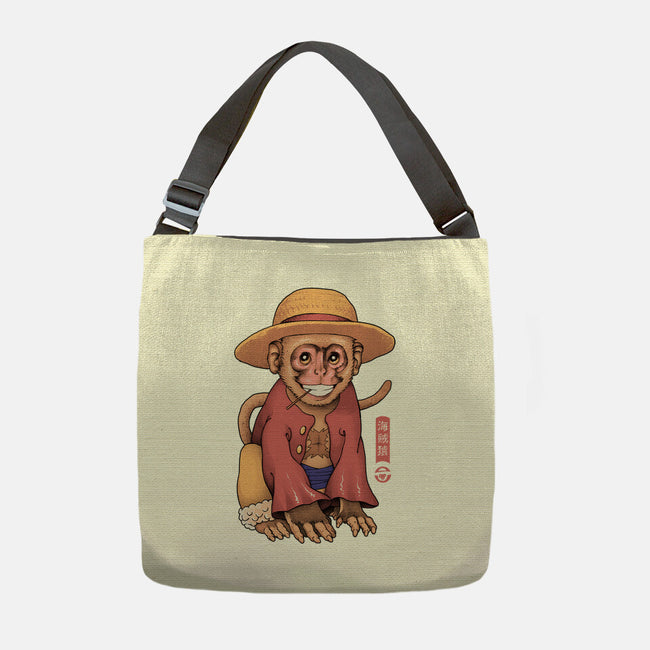 Monkey Pirate King-None-Adjustable Tote-Bag-vp021