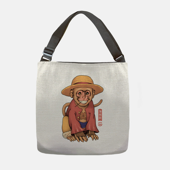 Monkey Pirate King-None-Adjustable Tote-Bag-vp021