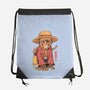 Monkey Pirate King-None-Drawstring-Bag-vp021