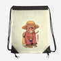 Monkey Pirate King-None-Drawstring-Bag-vp021