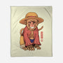 Monkey Pirate King-None-Fleece-Blanket-vp021