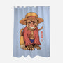 Monkey Pirate King-None-Polyester-Shower Curtain-vp021