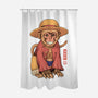 Monkey Pirate King-None-Polyester-Shower Curtain-vp021