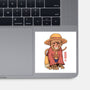 Monkey Pirate King-None-Glossy-Sticker-vp021