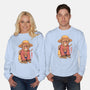 Monkey Pirate King-Unisex-Crew Neck-Sweatshirt-vp021