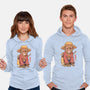 Monkey Pirate King-Unisex-Pullover-Sweatshirt-vp021