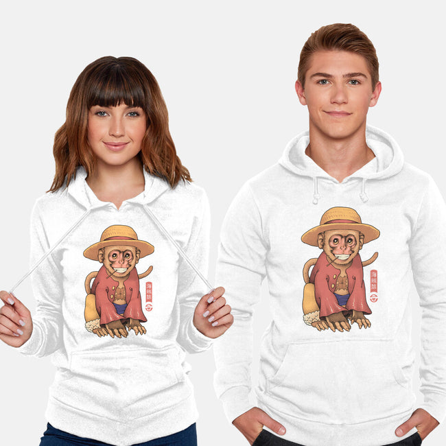 Monkey Pirate King-Unisex-Pullover-Sweatshirt-vp021