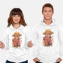 Monkey Pirate King-Unisex-Pullover-Sweatshirt-vp021
