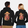 Monkey Pirate King-Unisex-Zip-Up-Sweatshirt-vp021