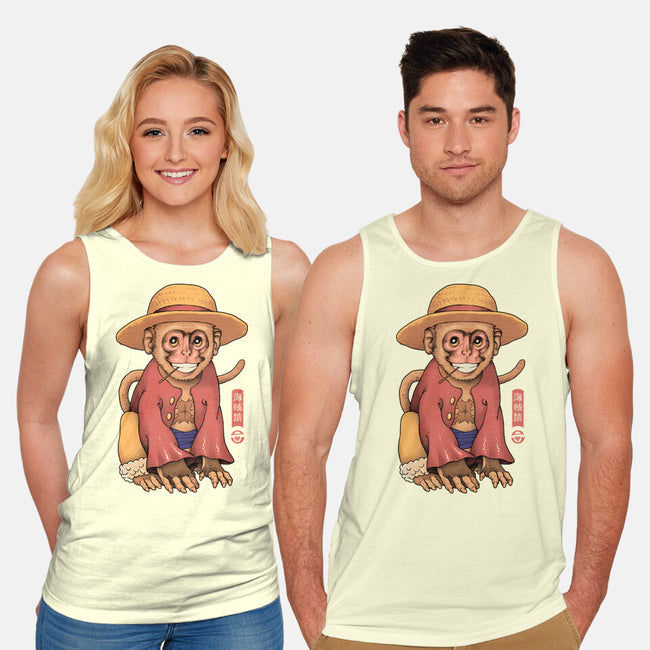 Monkey Pirate King-Unisex-Basic-Tank-vp021