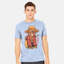 Monkey Pirate King-Mens-Heavyweight-Tee-vp021