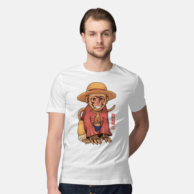Monkey Pirate King-Mens-Premium-Tee-vp021