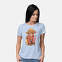 Monkey Pirate King-Womens-Basic-Tee-vp021