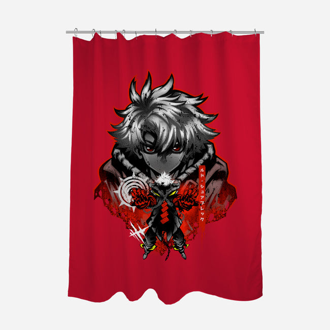 Underdog Rudo-None-Polyester-Shower Curtain-hypertwenty