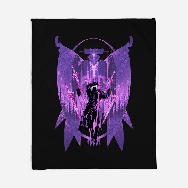 Vergil Dark Slayer-None-Fleece-Blanket-hypertwenty