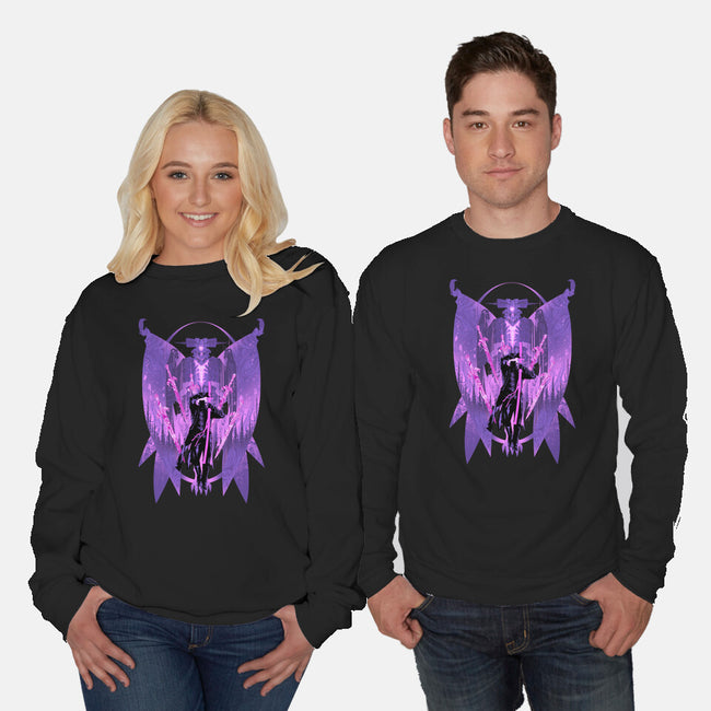 Vergil Dark Slayer-Unisex-Crew Neck-Sweatshirt-hypertwenty