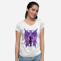Vergil Dark Slayer-Womens-V-Neck-Tee-hypertwenty