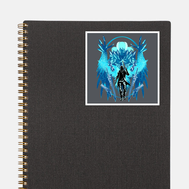 The Young Devil Hunter-None-Glossy-Sticker-hypertwenty
