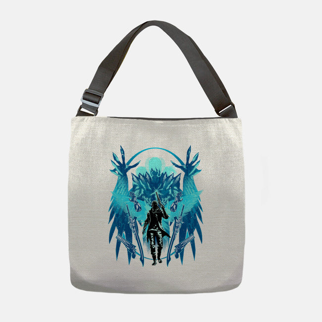 The Young Devil Hunter-None-Adjustable Tote-Bag-hypertwenty