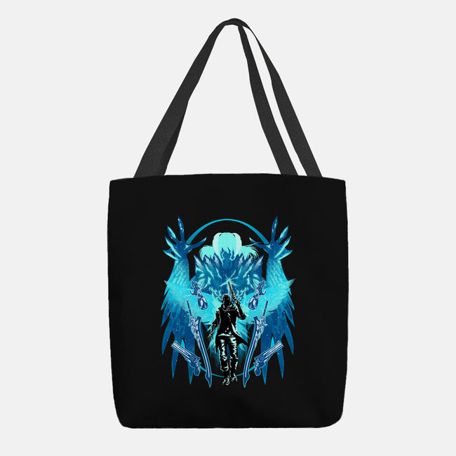 The Young Devil Hunter-None-Basic Tote-Bag-hypertwenty