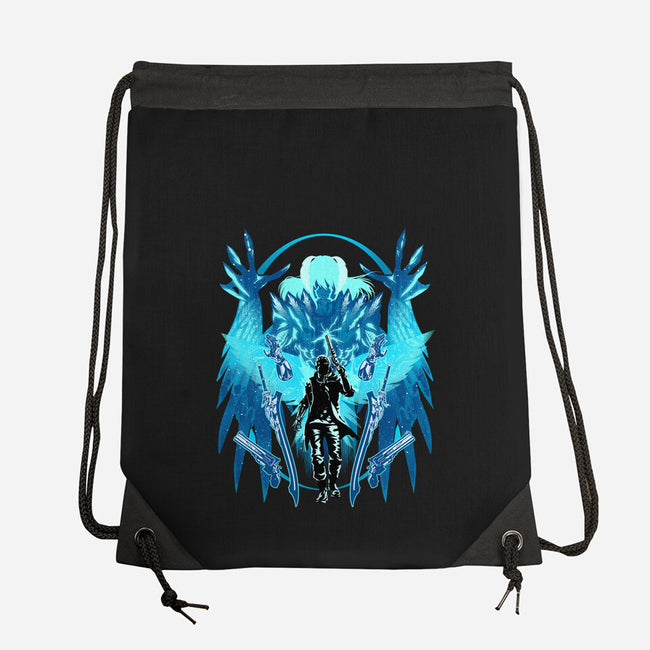 The Young Devil Hunter-None-Drawstring-Bag-hypertwenty