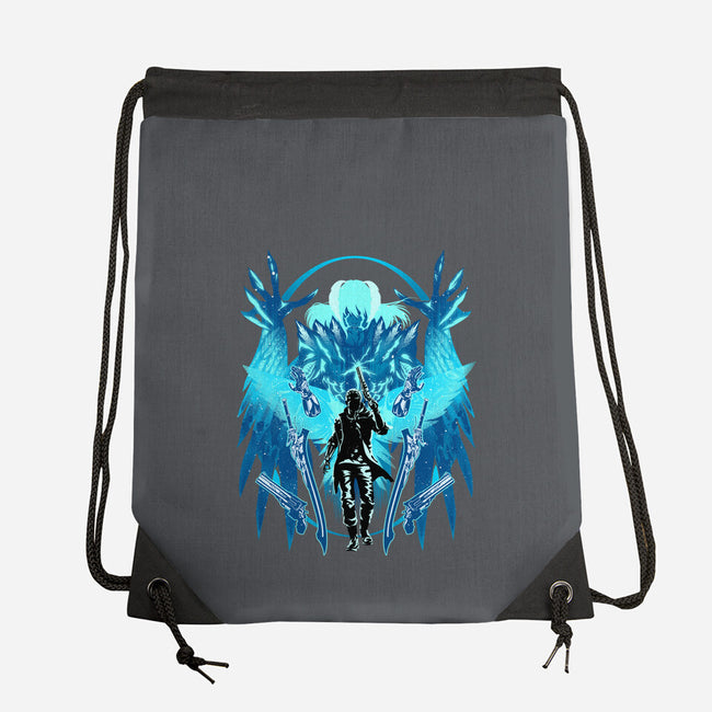 The Young Devil Hunter-None-Drawstring-Bag-hypertwenty