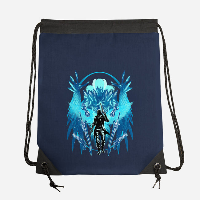 The Young Devil Hunter-None-Drawstring-Bag-hypertwenty