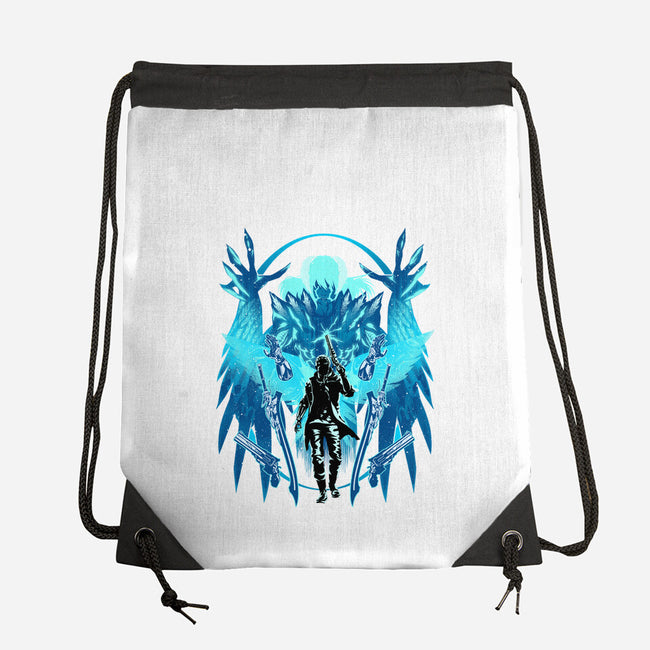 The Young Devil Hunter-None-Drawstring-Bag-hypertwenty