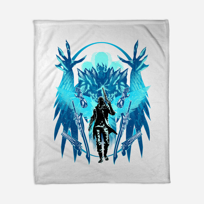 The Young Devil Hunter-None-Fleece-Blanket-hypertwenty